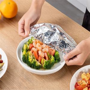 알루미늄 호일 필름 단열 커버 스토브 탑 알루미늄 호일 빕 라이너 (야외 피크닉 애호가용)