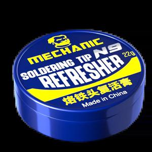 MECHANIC N9 전기 납땜 인두 팁 리프레셔 산화물 솔더 철 헤드 부활을위한 깨끗한 페이스트 용접 플럭스 크림