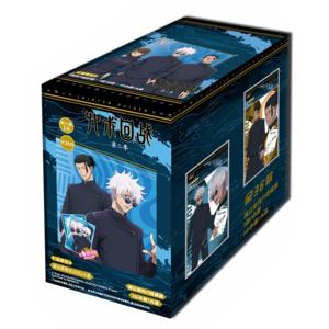 새로운 오리지널 박스 Jujutsu Kaisen 만화 캐릭터 컬렉션 취미 카드 Gojo Satoru Shoko Suguru Nobara 어린이 선물