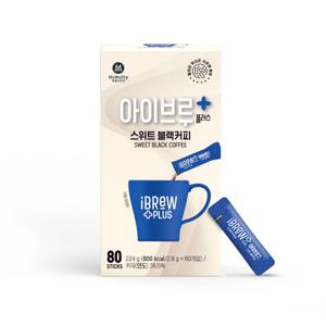 맥널티 아이브루 플러스 스위트 블랙 80개입