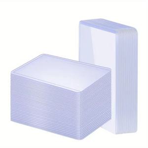 트레이딩 카드 수집을 위한 10팩 탑 로딩 카드 슬리브 및 3×4 야구 카드 슬리브 스포츠 카드