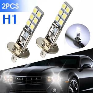 2PC 새로운 H1 6000K 슈퍼 화이트 55W LED 헤드 라이트 전구 키트 안개 운전 라이트 램프 교체 부품
