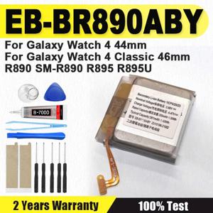 갤럭시 워치4 클래식 46mm R890 SM-R890 및 갤럭시 워치4 44mm R895 R895U용 새 EB-BR890ABY 350mAh 배터리 + 선물용 도구