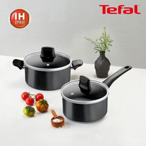 테팔 인덕션 뉴프로스타일 냄비 2종세트 (편수18cm+양수20cm)