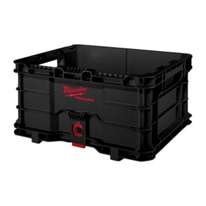 밀워키 블랙 팩아웃 툴박스 오픈형 공구함 사과박스 4932-4717-24 4932471724