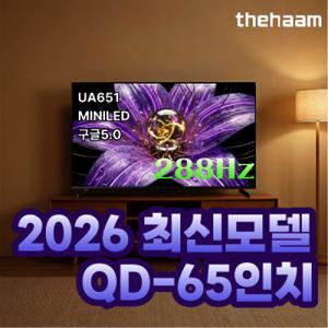 더함 CHIQ 최신제품 288Hz QD-MINILED 165cm 65인치 구글5.0 UA651