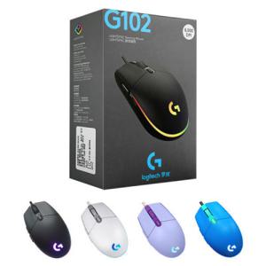 G102 2세대 게이밍마우스 컴퓨터 게임용 게임 서든 롤 배그 오버워치 병행 (SL)