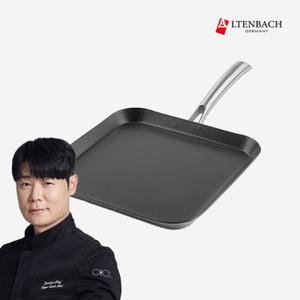 [비밀특가] 알텐바흐 디펜더스S 사각 크레페팬 인덕션 팬케이크 토스트 후라이팬