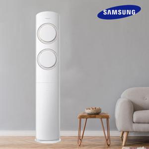 삼성 AI 비스포크 Q9000 인버터 17평 스탠드 에어컨 실외기 리모컨포함 AF60F17D11BS