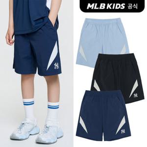 [MLB키즈 공식]26SS 스포티브 바시티 메쉬배색 5부 팬츠 (3color) 7ASMV0163