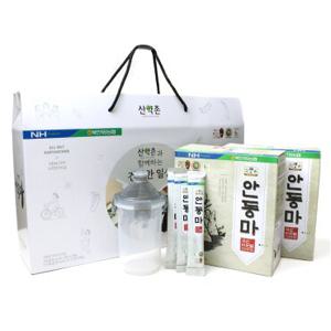 안동 마가루 북안동농협 마분말 선물세트 25포x2박스 쉐이커포함