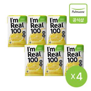 [풀무원] 아임리얼100 레몬 140ml 24팩