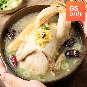 [GS단독] 전통재료 5종 금산인삼 삼계탕 1kg * 2팩_국내산 닭,수삼,멥쌀,찹쌀