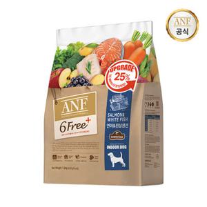 [우리와] ANF 식스프리플러스 인도어 독 연어&흰살생선 1.6kg
