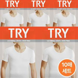 [TRY] 남 반팔런닝 10매