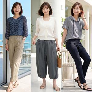 [엄마옷 로즈맘] 8800원 여름 베스트 바지 7종 균일가