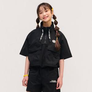 [오션스카이] [3color]여아 스트레치 반팔 아노락 T-shirt