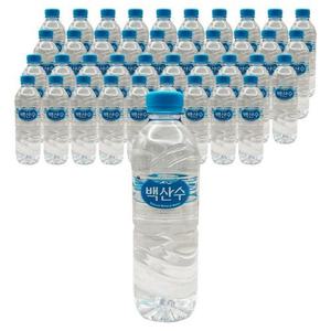 백산수 생수 500ml x  40PET