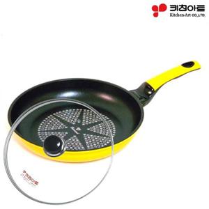 키친아트 파라다이스 프리미엄 후라이팬 26cm-커버