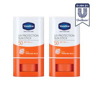[무료배송] 바세린  UV 프로텍션 선스틱 15g 1+1