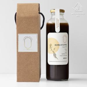 [바로배송][웰굿]프리미엄 생강배도라지진액 수제청 선물세트(600ml)