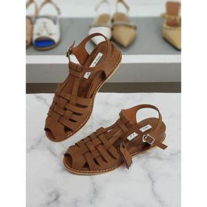 [한슈]세이브존03 가죽 마리 여성 샌들 4cm YAHS336338ldY