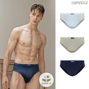 [스페클로]프로즌 인견 삼각팬티 남성삼각속옷 3종세트