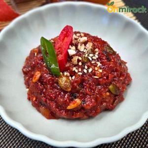 온미락 청정 속초 명물 젓갈 씨앗젓갈 450g 맛젓갈 안심포장