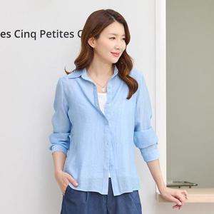 [~2XL] 여성 인견 로드 긴팔셔츠 4종 택1