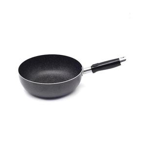 국산 실버 메탈릭 궁중팬 웍 볶음팬 후라이팬 22cm