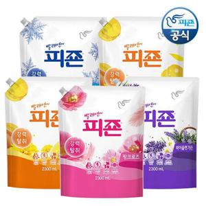 [피죤]피죤 섬유유연제 리필 파우치형 2300mlx5 / 일반드럼겸용