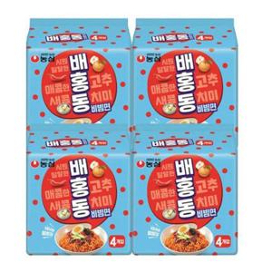 농심 배홍동 비빔면 137g 16개