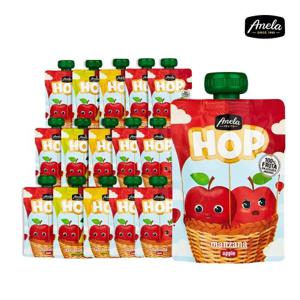 [아넬라] 짜먹는 아넬라 HOP 오리지널 과일퓨레 16팩(100gx16개입)