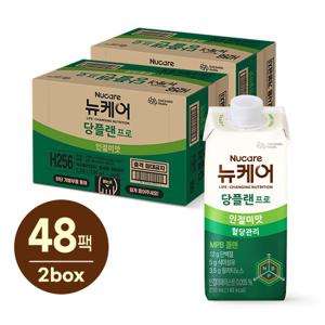 [대상웰라이프] 뉴케어 당플랜 프로 인절미맛 (230mlx24팩), 2박스