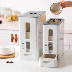 쌀통 진공 밀폐 용기 쌀 보관통 10kg 20kg WFLWJU6