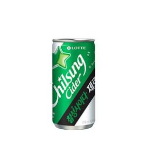 [롯데칠성음료] 칠성 사이다 제로 210ml x 60캔