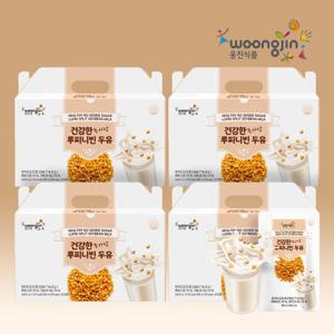 [웅진식품] 건강한 무가당 루피니빈 두유 4박스(박스당 180ml x 20포)