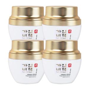 (4개)가인비책 수 탄력크림 60ml /엑소좀 프리미엄 미백 주름개선 기능성 영양크림