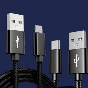 USB 충전 케이블 C타입 2M 고속 충전기 데이터 전송선