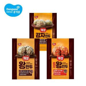 [동원]개성 왕만두/김치왕만두/감자만두 1.2kg 2봉