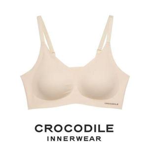 [크로커다일 이너웨어]에어로쿨 인견쉘론 스트랩 심리스브라 1종 CDWBR6M12T