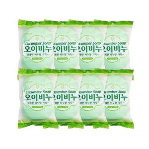 감동 오이비누(100g 2개입)-8개 세수비누 미용비누 화장비누 목욕비누