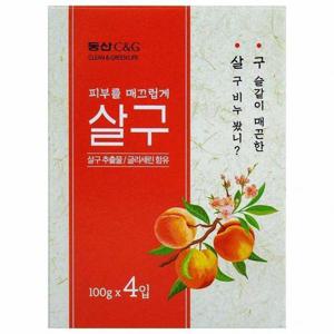 동산씨앤지 살구비누 100g x 4입