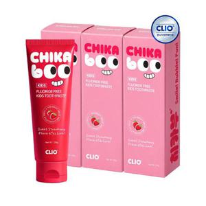 크리오 키즈 치카부 어린이 치약 딸기향 120g 3개입 x1개