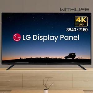 위드라이프 139cm(55인치) TV 4K UHD 대기업정품패널 티비_기사방문 상하 벽걸이설치