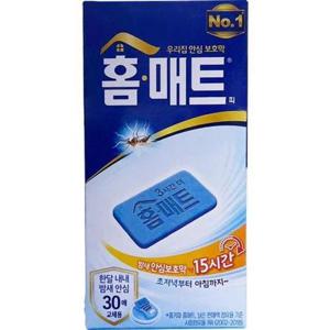 8809004 774069 헨켈홈케어모기살충제 1EA 홈매트 리필용(30매) WFGY91R