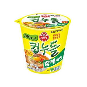 소컵라면 오뚜기 컵누들 참깨라면 37.5g 12개