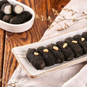 고소한 흑임자인절미 2박스 (1박스당 25g*24개)