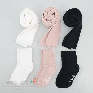 [꼼지]D잔골지 분리타이즈 무발타이즈 양말세트 유아 아동 스타킹