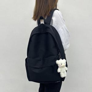 남녀공용 학생가방 책가방 학원가방 베이직 백팩 (WFFJJMH)